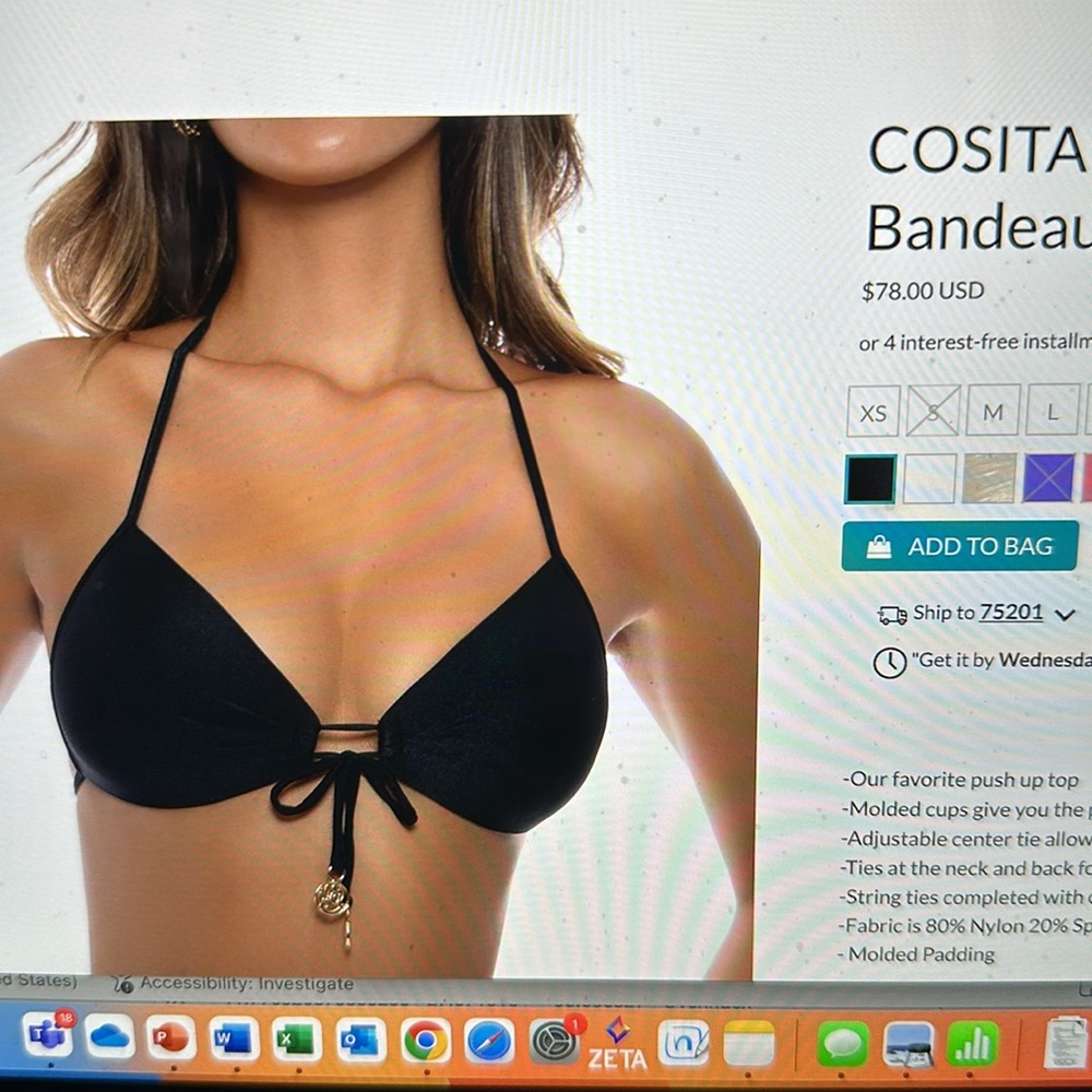 Luli Fama bikini NWT - Picture 4 of 5